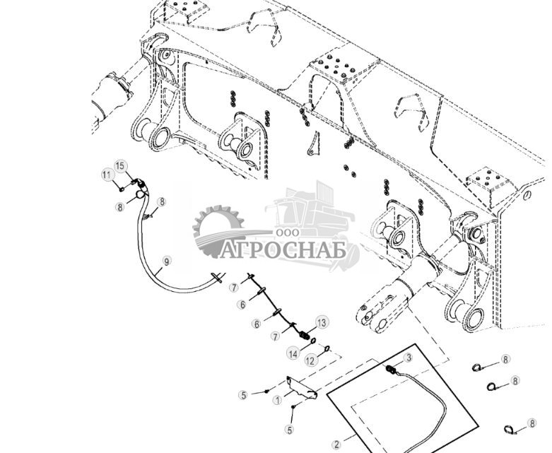 Жгут проводов отвала (338348 - ) - ST944872 126.jpg